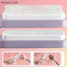 4 In 1 Self Cleaning Hair Brush New Self-Cleaning Anti-Static Massage Comb Scalable Rotate Lifting Self Cleaning Hairbrush